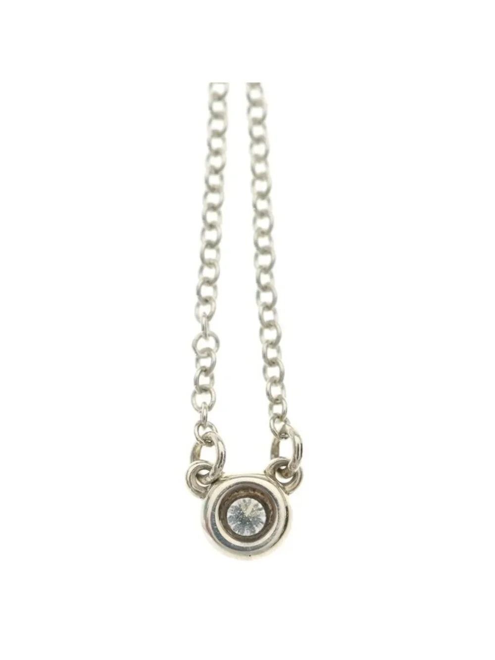 Tiffany & Co by the Yard Pendant Chain Silver